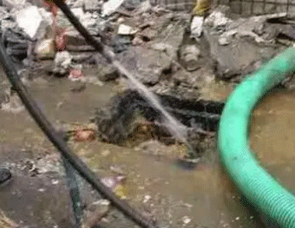 光山通下水道的小妙招